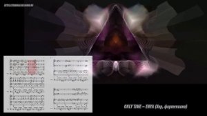 Only Time – Enya (Хор, фортепиано) (Ноты и Видеоурок для фортепиано) (piano cover)