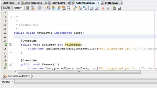 20 Interface y clases abtractas смотреть онлайн
