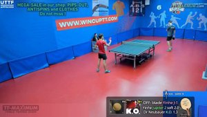 Dr Neubauer K.O. 1.3 mm - ЭФФЕКТЫ СРЕДНИХ ШИПОВ на тонкой губке, ПРОТИВНЫЕ СРЕДНИЕ ШИПЫ, игра шипам