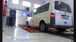 VW Transporter 1.9TDI 86LE AET CHIPtuning Referencia Videó