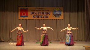 Восточный танец "Катюша" и павловопосадские платки