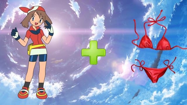 Pokegirls In Swimsuit Mode 💘😘|| Pokemon Anime 💘 #pokemon #cartoon