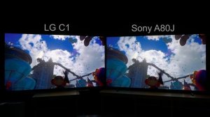 Сравнение LG C1 vs Sony A80J. Часть 2