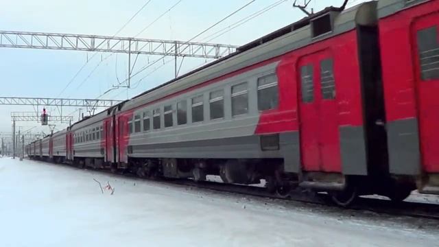 Электропоезд ЭД4М-0238:-) смотреть онлайн