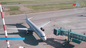 В аэропорту Волгограда запустили телескопический трап