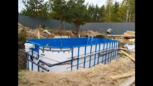 Бассейны из полипропилена своими руками пошагово