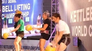 2017 SEOUL KETTLEBELL LIFTING WORLD CHAMPIONSHIP_20171118_trial_female_twohands2