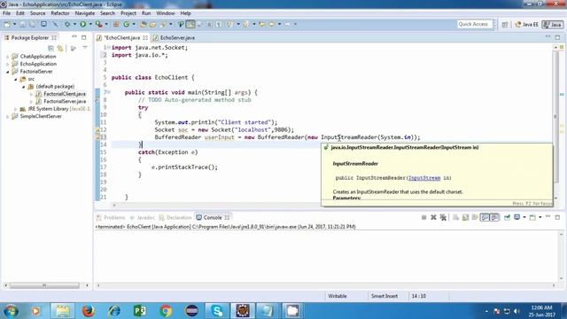 Java Echo Application: Part 1 смотреть онлайн