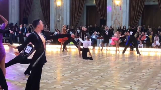 Mads Friis Lassen - Ilona Sak, DEN | Rumba | WDSF European Championship Youth Latin 2019