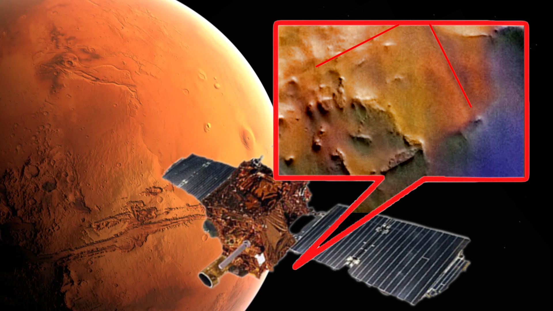 Зонд NASA на Марсе обнаружил руины строения.mp4