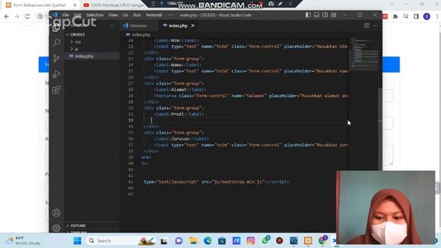 [MID CODING 2023] Membuat Form Mahasiswa Menggunakan Aplikasi XAMPP My SQL + Bootstrap 4