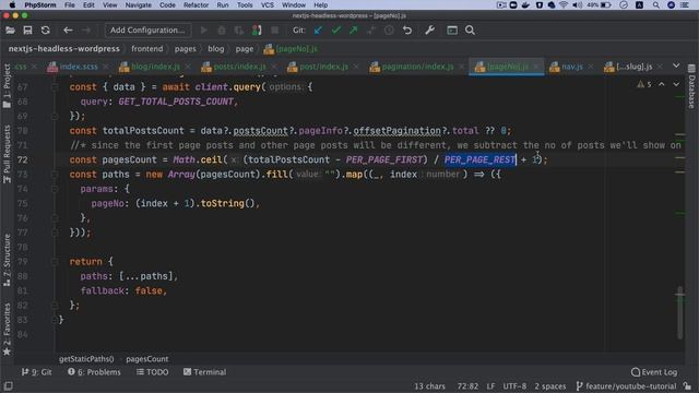 #30 Next.js Pagination | Next.js Headless WordPress | Next js Headless cms | WPGraphQL смотреть онлайн