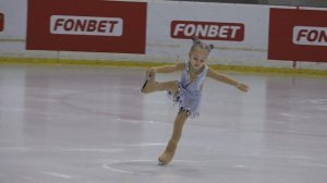 Фигурное катание София Богданова 4 года Дебют г. Жуковский 16.12.2022