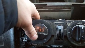Mercedes vito w638 Устанавливаем климат однозонный.