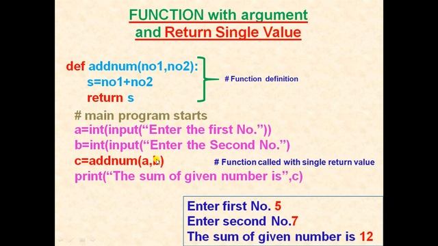 Class12|Computer Sci|Python|Function with Returning values|By Sanjay Kumar Upadhyay,PGT,SVM SINIDIH смотреть онлайн