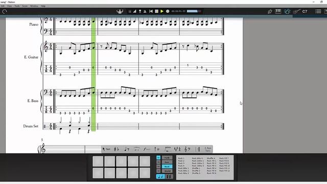 Notion 6 Пишем партию ударной установки смотреть онлайн
