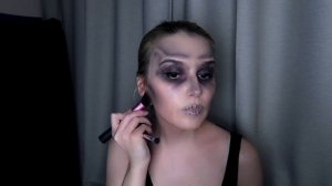 МАКИЯЖ ЗОМБИ НА ХЭЛЛОУИН | HALLOWEEN ZOMBIE MAKEUP TUTORIAL