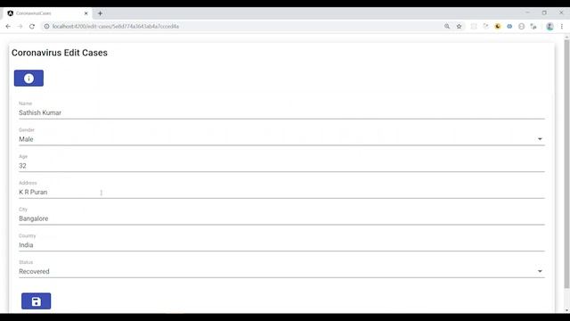 Full STACK CoronaVirus App in Tamil | Angular Tamil Tutorial