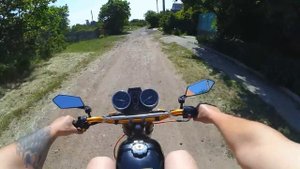 Покатушки на мопеде | Мопед Альфа | На Мопеде