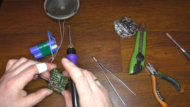 Усилитель от компьютерных колонок,проверка работоспособности смотреть онлайн