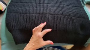 Мужской пуловер спицами, начало изделия #пуловерспицами #вязаниеспицами #knitting #knittingsweater