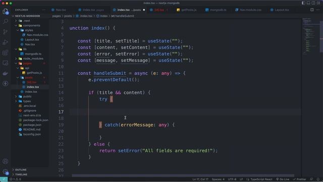 เรียนรู้การสร้าง CRUD App ด้วย NextJS + TypeScript + MongoDB ??? смотреть онлайн