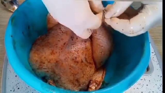 Курица на соли.Рецепты для Grill Ninja #рецептыдлягриля