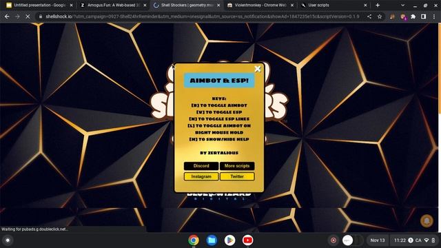 how to git aimbot in shell shokers смотреть онлайн