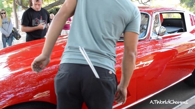 $11 Million Ferrari 275 GTB Driving On the Road! Engine Start Up & Exhaust Sound смотреть онлайн