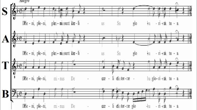 Mozart- KV 65 - 4.Sanctus - Missa Brevis in D-Minor - Tenor смотреть онлайн