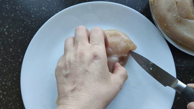 Божественно нежная куриная грудка с мятой. Пикантный, оригинальный вкус. смотреть онлайн