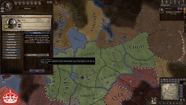 Crusader Kings 2 The Old Gods Multiplayer Lets Play: Chapter V "Figuring Out Technology" смотреть онлайн