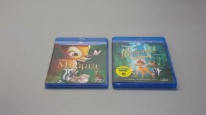 БЕМБИ - BAMBI - DISNEY - 1942 - 2006 - Blu-ray - обзор зарубежных изданий двух частей мультфильма