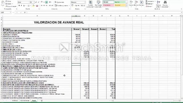 VALORIZACION DE AVANCE REAL DE OBRA MS PROJECT 2 смотреть онлайн