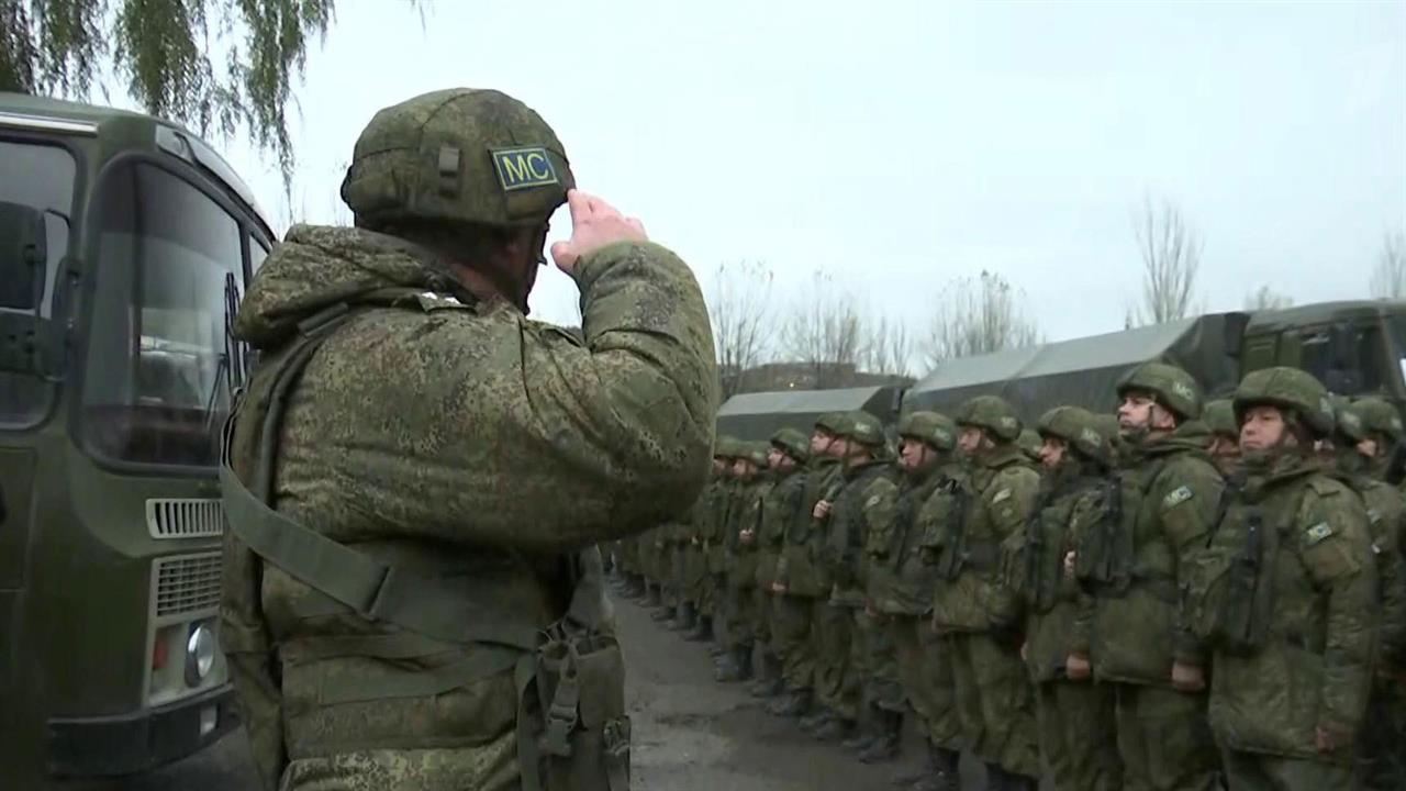 В Армению для участия в миротворческой операции переброшены еще около 400 российских военных