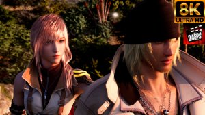 Final Fantasy XIII - CGI-Cutscene - Lightning gives Snow her Blessing (Remastered 8K)