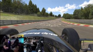 Очень неожиданный финал в Iracing на Нюрбургринге! Последствия маленькой ошибки.