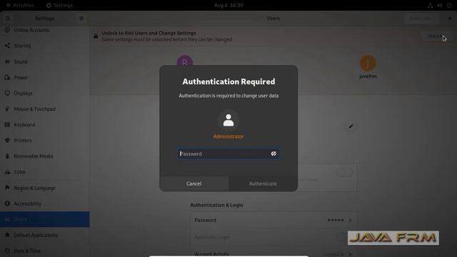 How to delete user with home directory in Oracle Linux 9 using GUI mode