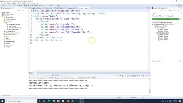 TestNG Tutorial #7 - How to Create Test Suite in TestNG