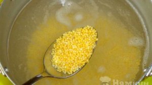 Пшенная каша с фаршем и яйцом