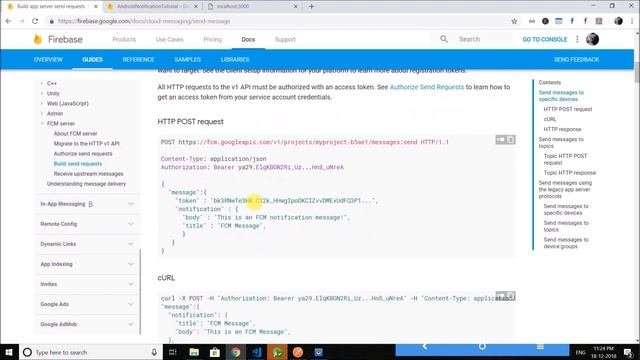 #13 Android Notification Tutorial - Sending Notification Using HTTP V1