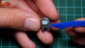 Making AMONG US ➤ Miniature Diorama! ★ Polymer Clay Tutorial