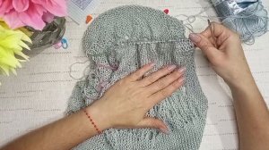 ЭКСПРЕСС МАСТЕР - КЛАСС на КАРДИГАН "КАРДИ-СЕТКА"☑️☑️☑️ #вязание #вязаниеспицами #кардиган