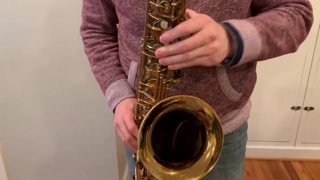 1952 50,xxx Selmer SBA Tenor Saxophone Video Demo, www.dcsax.com смотреть онлайн