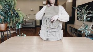 Городской рюкзак из брезента Polar П3062