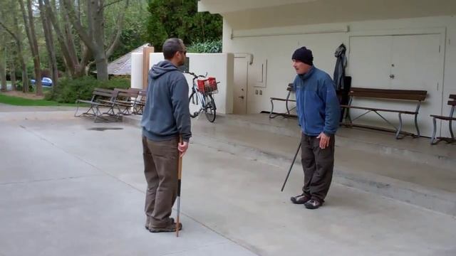 Tai Chi Cane Partner Form Semi-InstructionalGene Burnett
