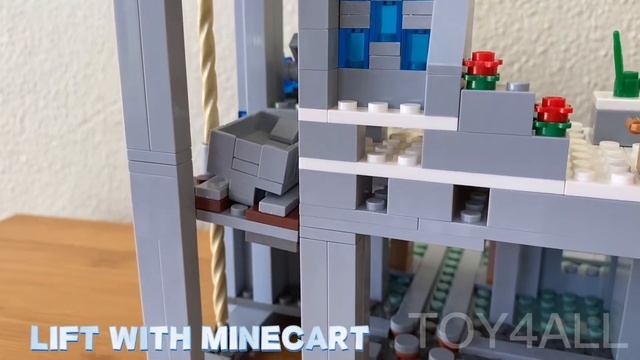 MINECRAFT MY WORLD THE MOUNTAIN CAVE (SIMPLE VERSION) SX1013 LEGO COMPATIBLE BULIDING BRICK смотреть онлайн