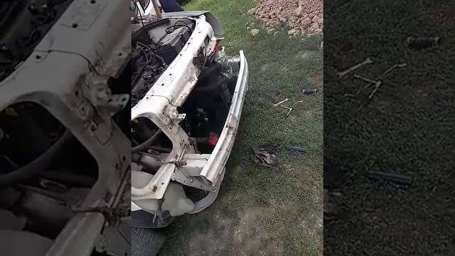 Фиат добло, сняли выпускной коллектор. смотреть онлайн