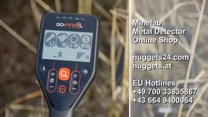 Minelab GO-FIND 40 GoFind Metal Detector Metalldetektor nuggets24com Treasure Hunter SchatzSuche