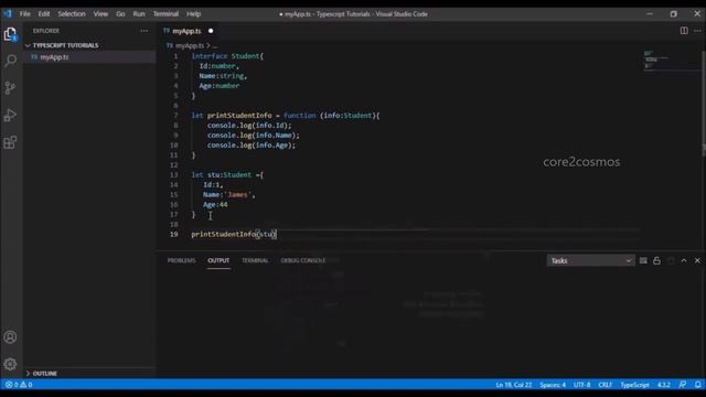 Typescript  Interfaces | English